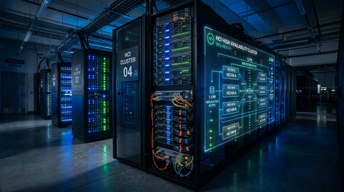 InfoGate Datacenter HCI Cluster 10G 25G DAC Racks